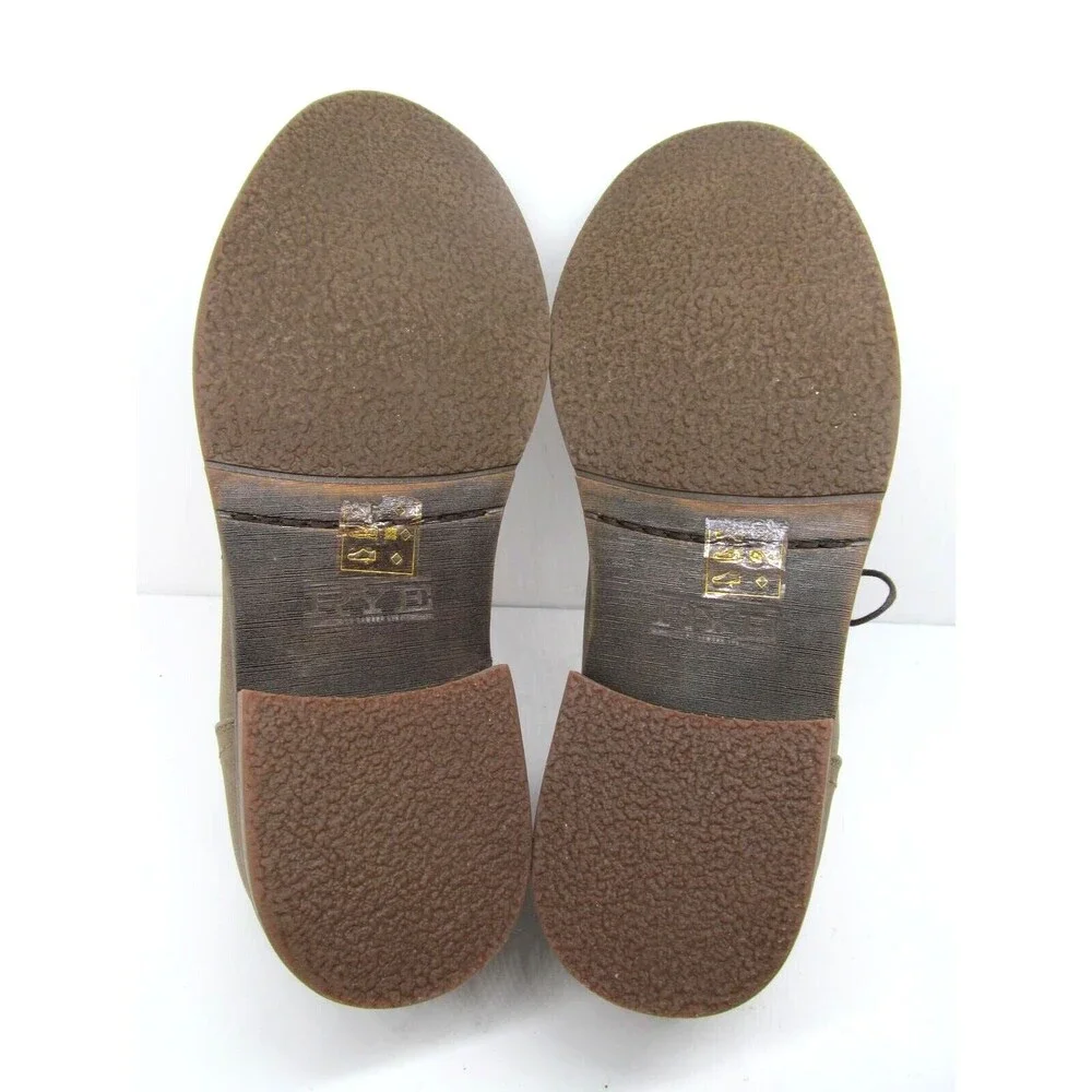 Rye By Hawker Rye Mens Olive Suede Chukka Boots Size US 10.5